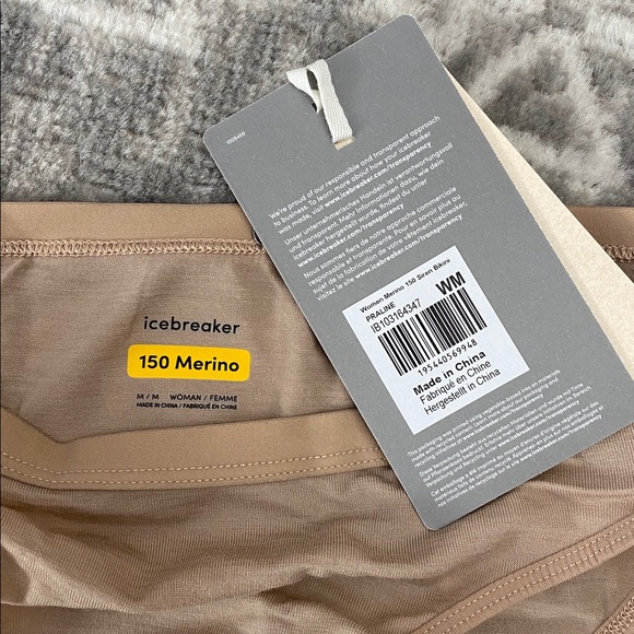 Icebreaker NEW Merino 150 Siren Bikini Underwear in Praline size Medium - Picture 2 of 3